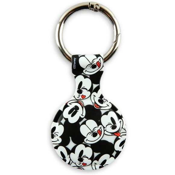IJOY Disney Mickey Mouse AirTag Holder with Keychain for Dogs Bags, Keys, Gifts - Picture 1 of 7